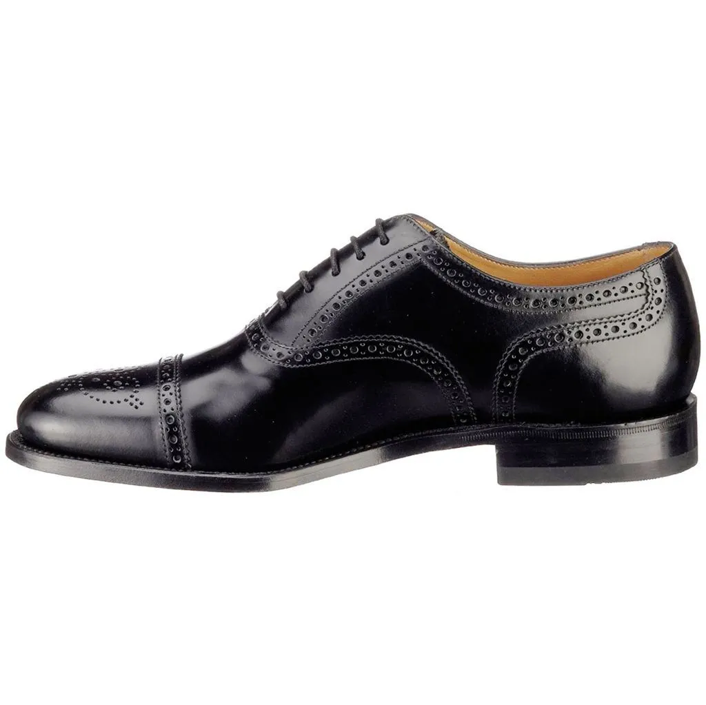 201 Polished Leather Men's Brogue Shoes