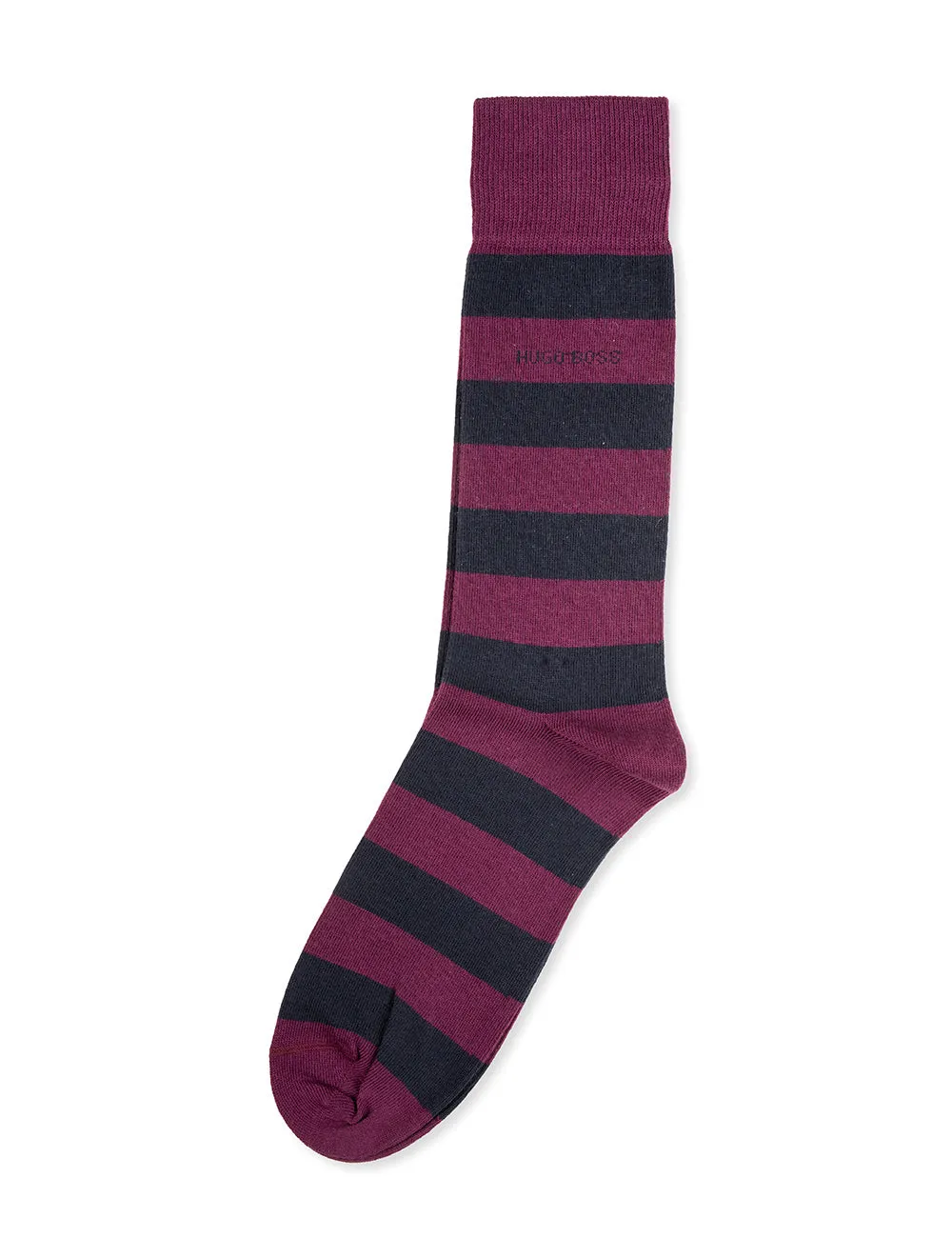 2p Blockstripe Sock Purple