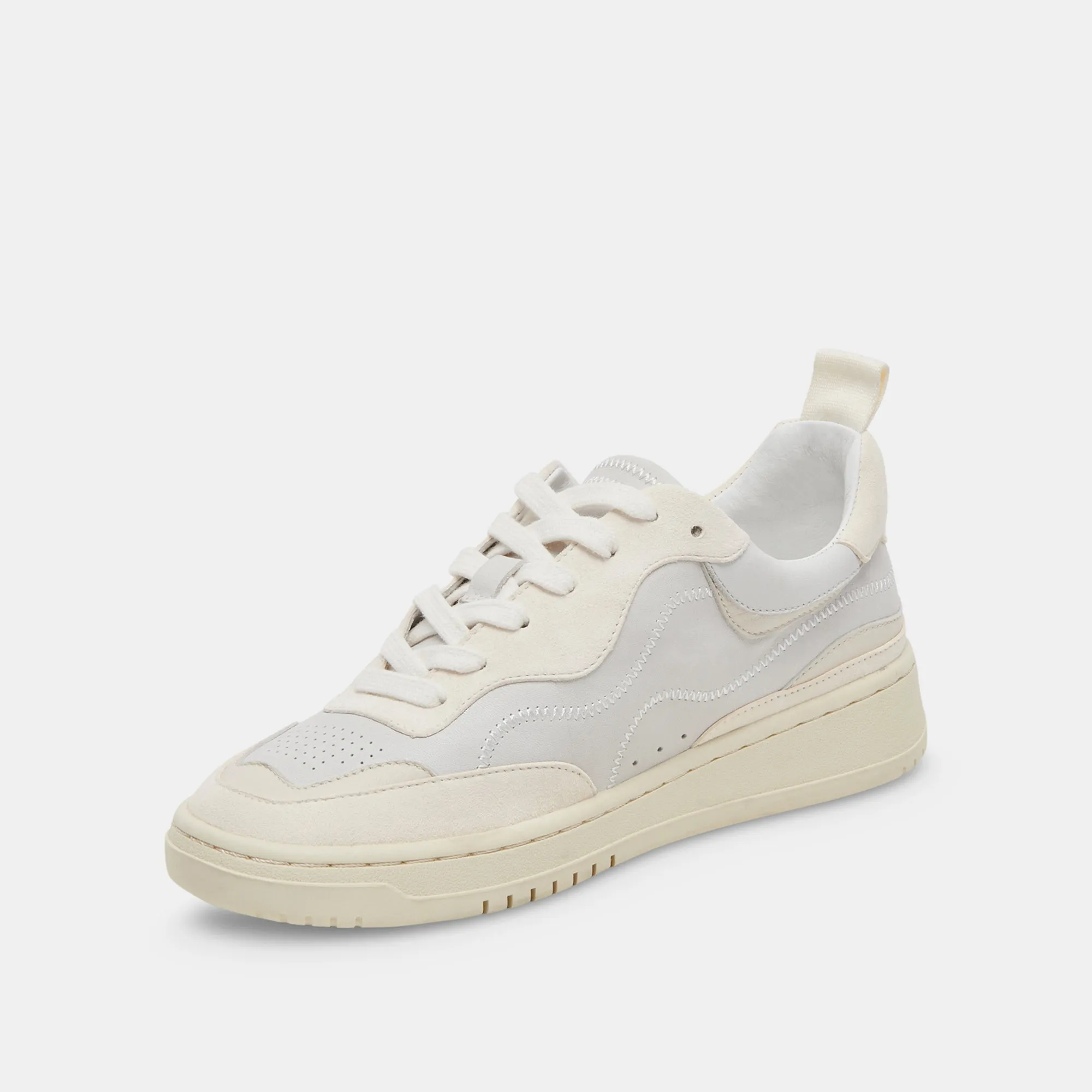 ADELLA SNEAKERS OFF WHITE LEATHER