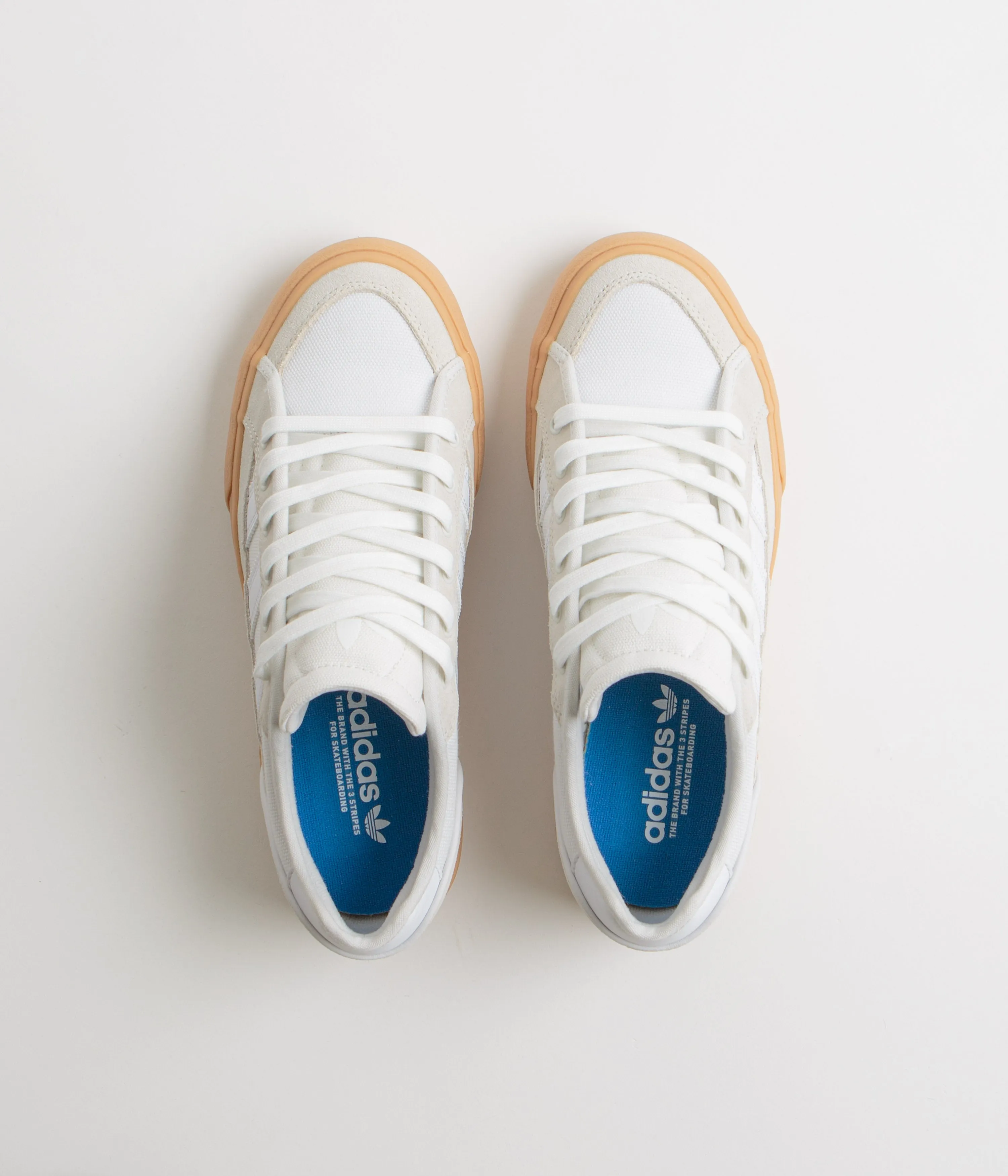 Adidas Court TNS Premiere Shoes - Crystal White / FWTR White / Gum 3