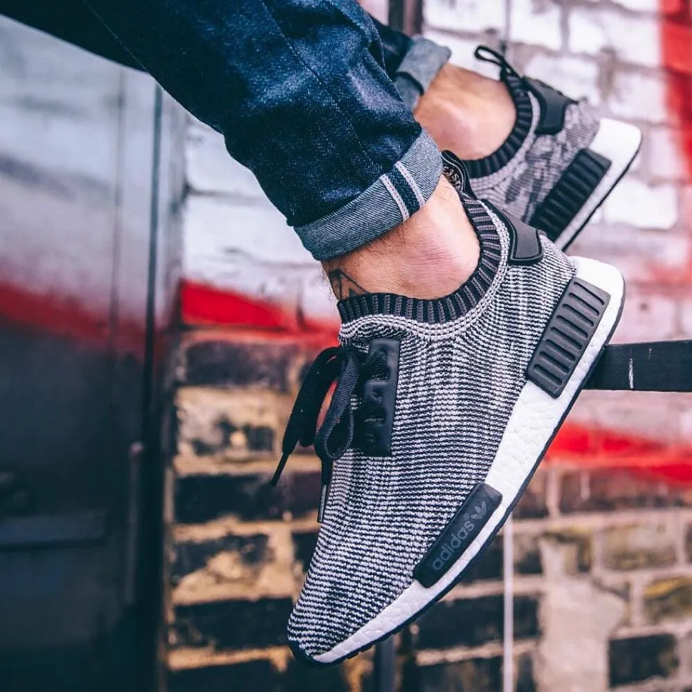 Adidas NMD Primeknit Black White