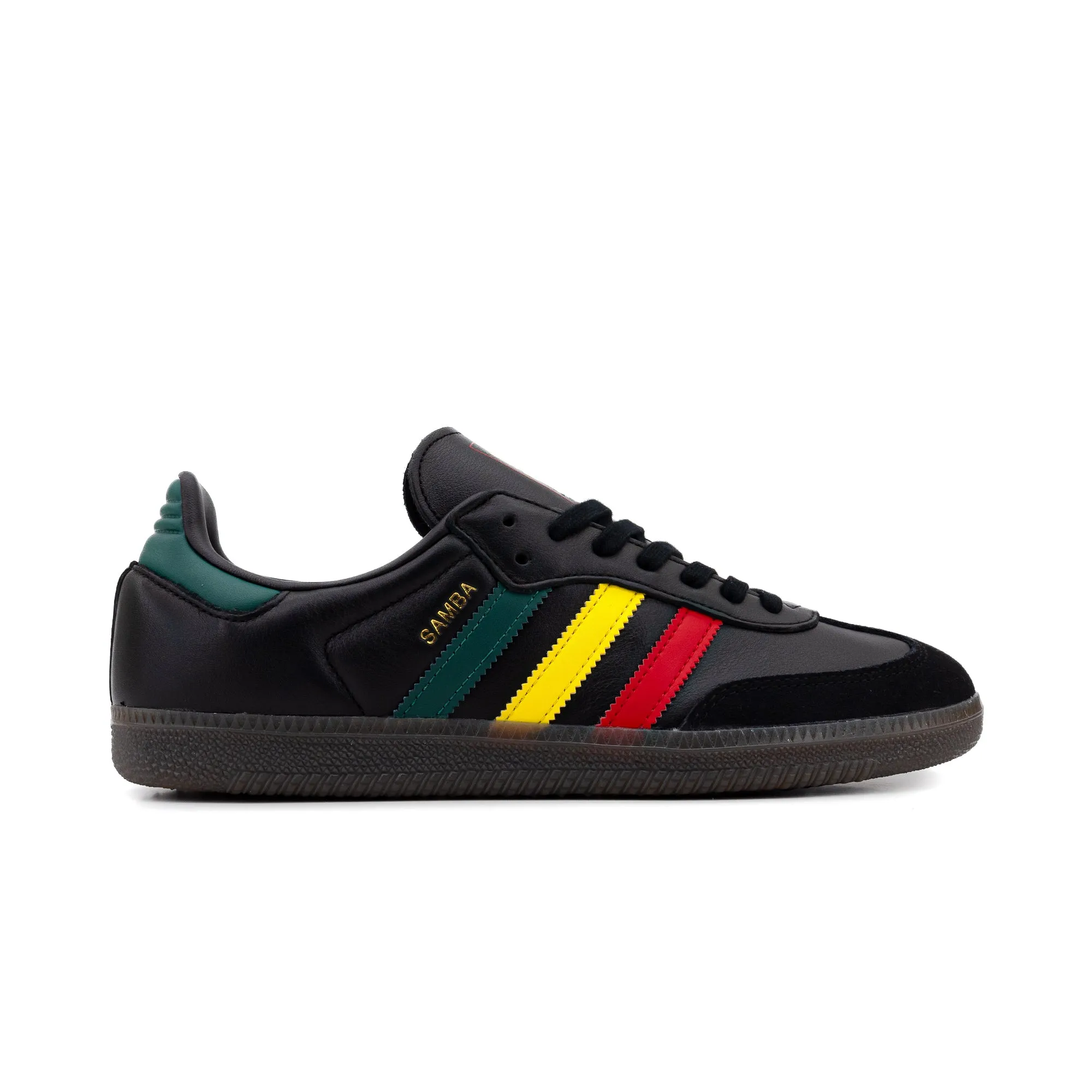 adidas Samba OG Black/Yellow/Green IH3119