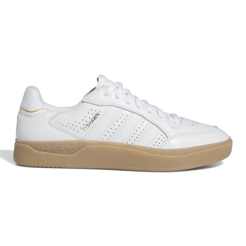 Adidas Tyshawn Low White/ Gum/ Gold