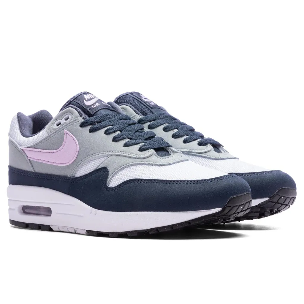 Air Max 1 - Football Grey/Lilac Bloom/Thunder Blue