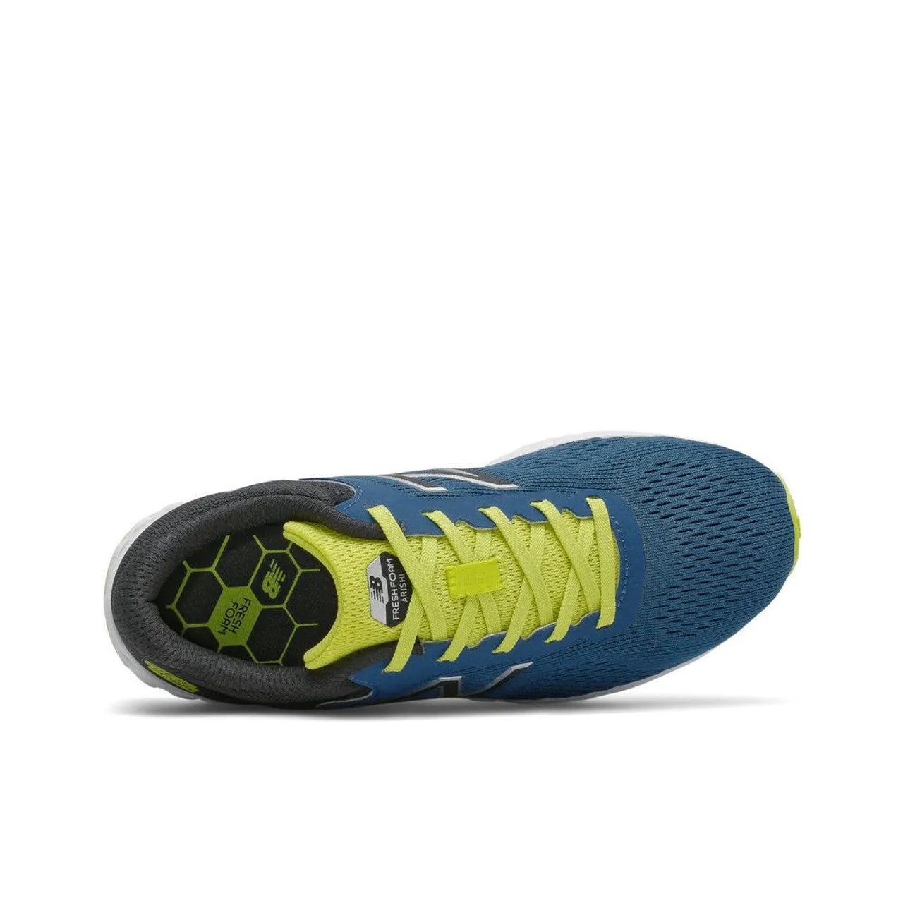 Arishi v2 Kid's Lace Athletic Trainer - Blue/Black/Sulphur Yellow