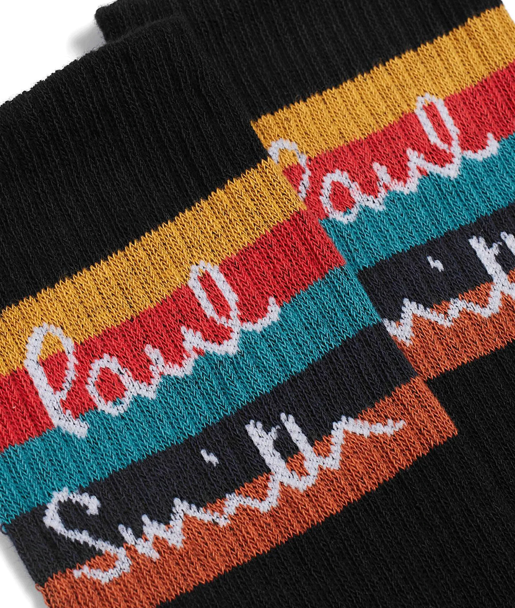 Artist Stripe Logo Socks - Black