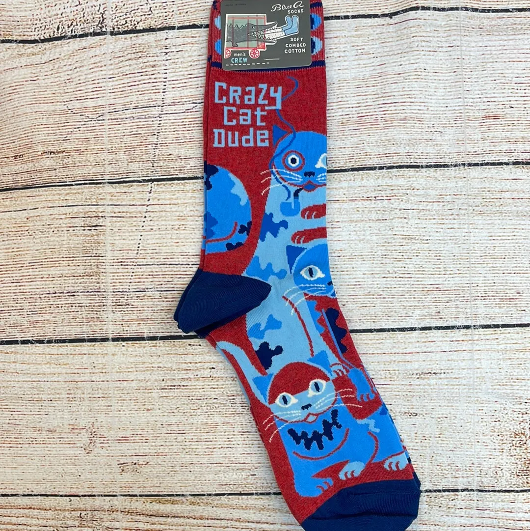 Blue Q Men's Crew socks