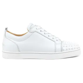 Christian Louboutin Louis Junior Spikes Leather White