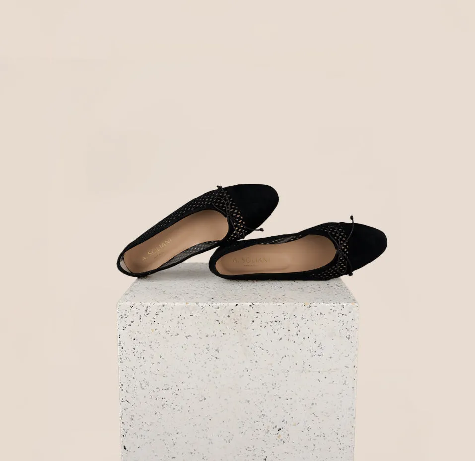 Como - Rete/Black Suede