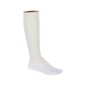 Cotton Sole Invisible Socks Women White