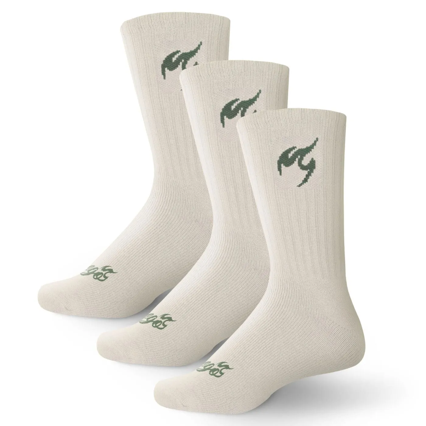 Crew Socks | Beige (3-pair)