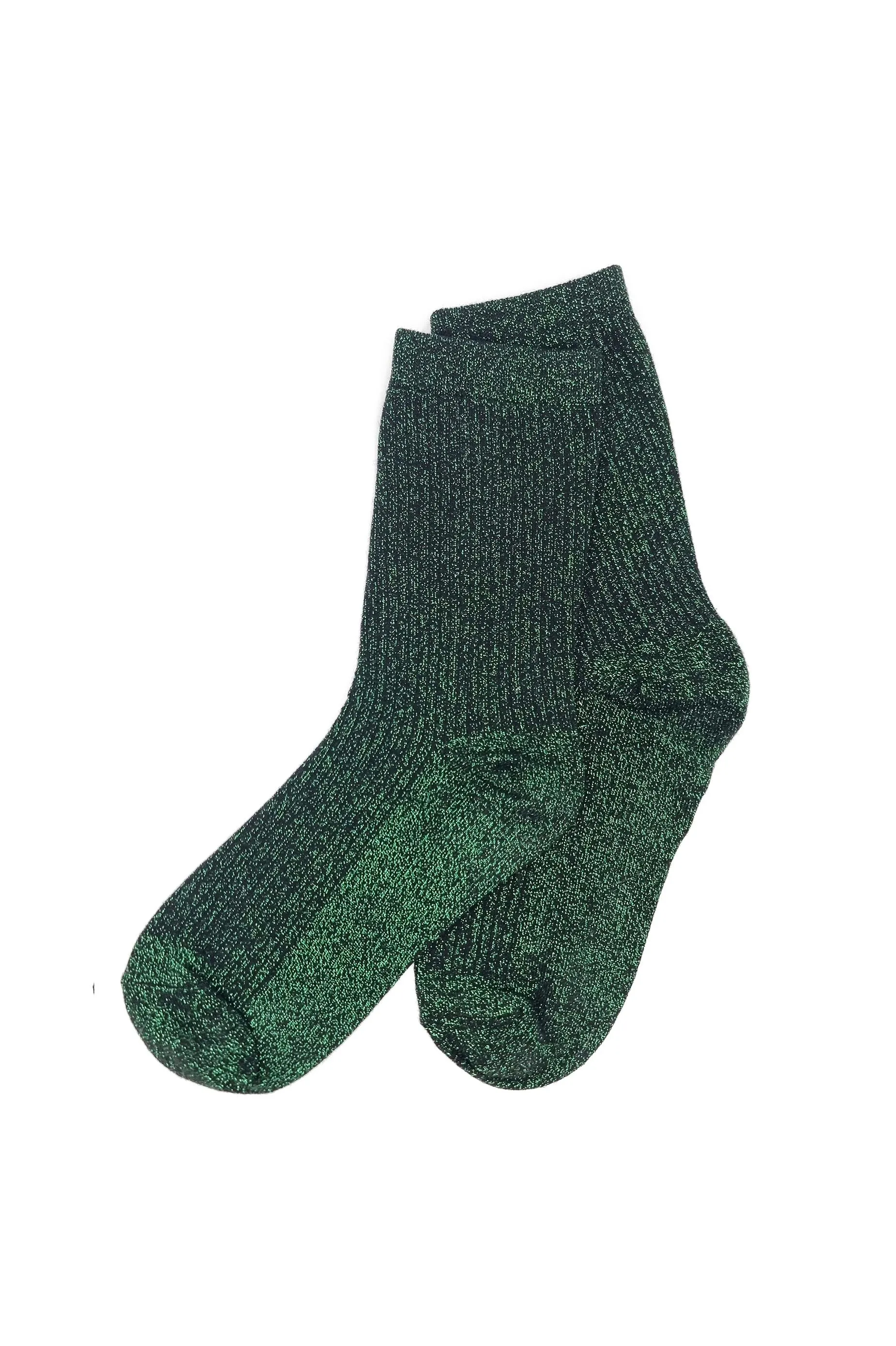 GLITTERATI SOCK GREEN