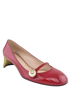 Gucci Arielle Patent Leather Pumps Size 7/37