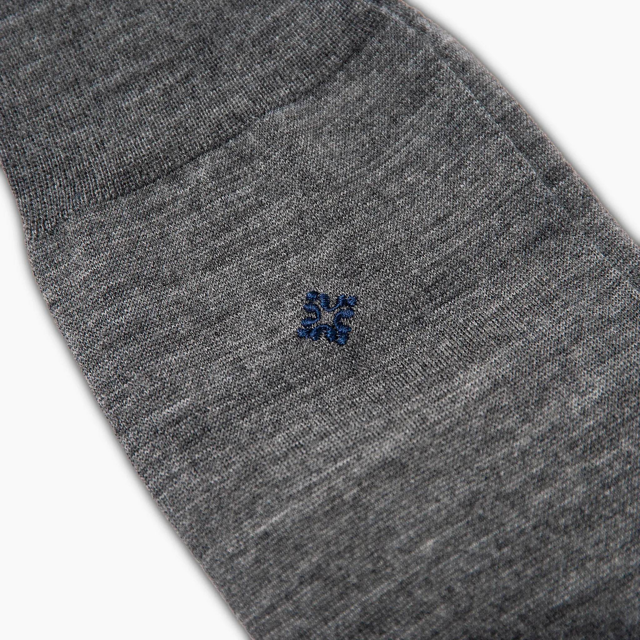 Jerome Wool/Nylon Socks (medium grey melange)