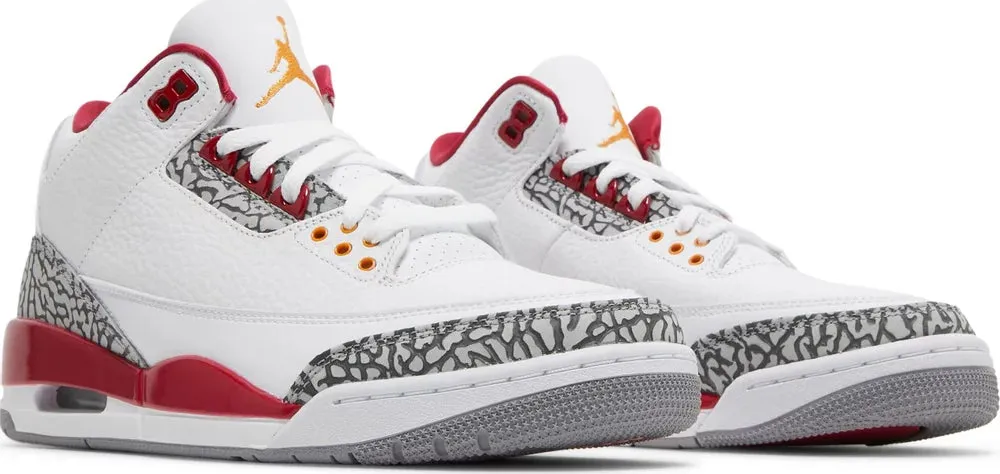 Jordan 3 Retro Cardinal Red