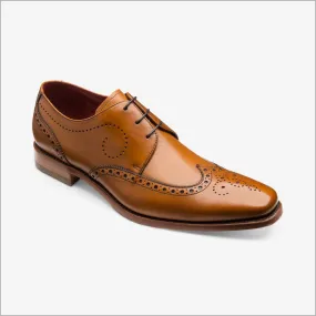 Loake Kruger Tan Derby Brogue Shoe*