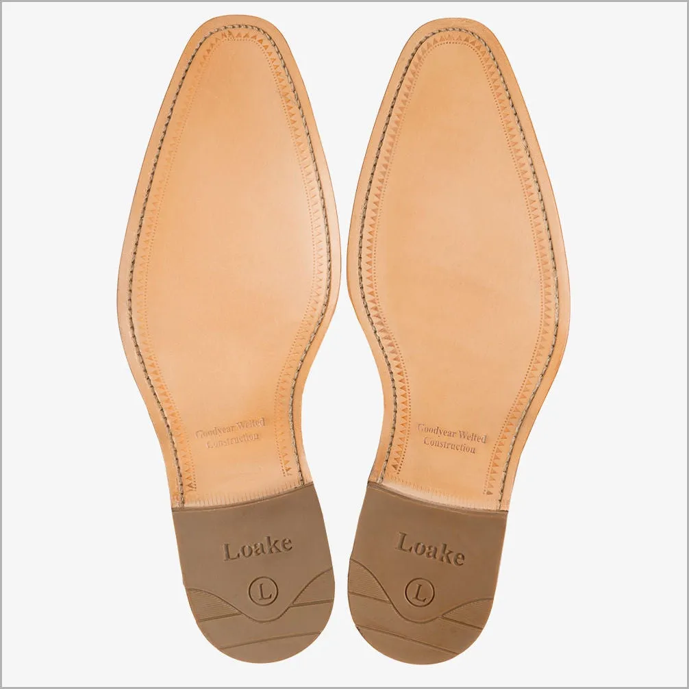 Loake Kruger Tan Derby Brogue Shoe*