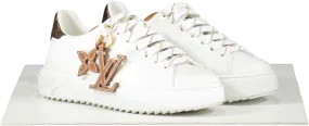 Louis Vuitton White Time Out Trainers UK 3 EU 36 👠