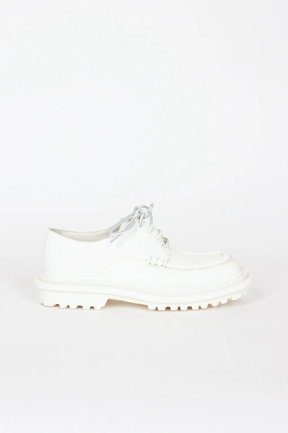 Lug Sole Brogue White