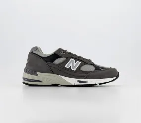 Mens New Balance 991 Grey Navy