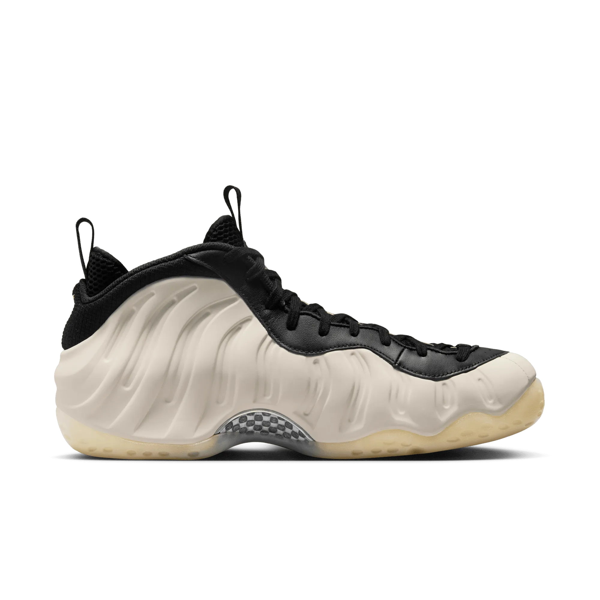 Men's Nike Air Foamposite One - Black/Team Gold/LT Orewood Brown/Gold