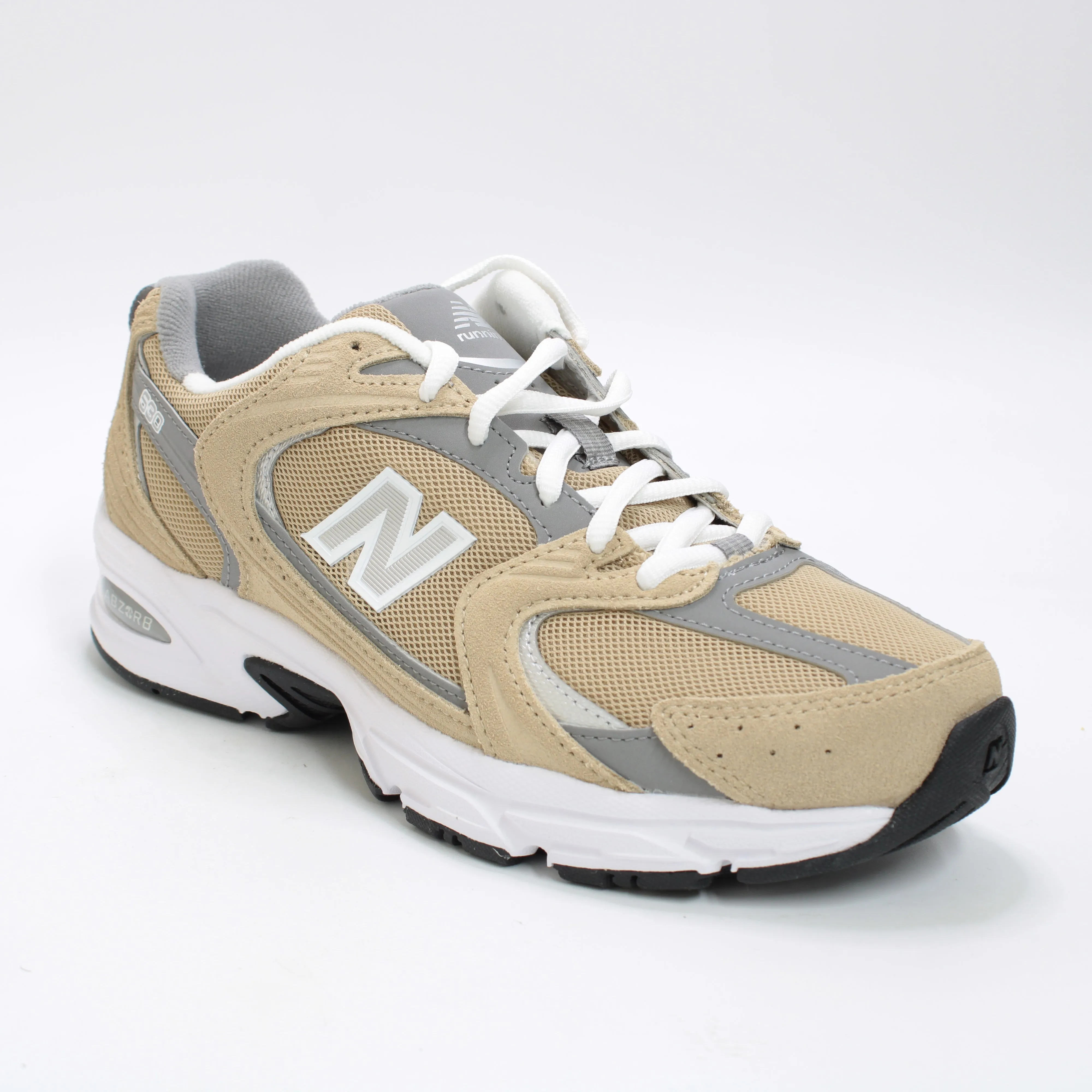 New Balance Mr530 Incense Sand Grey White Trainers