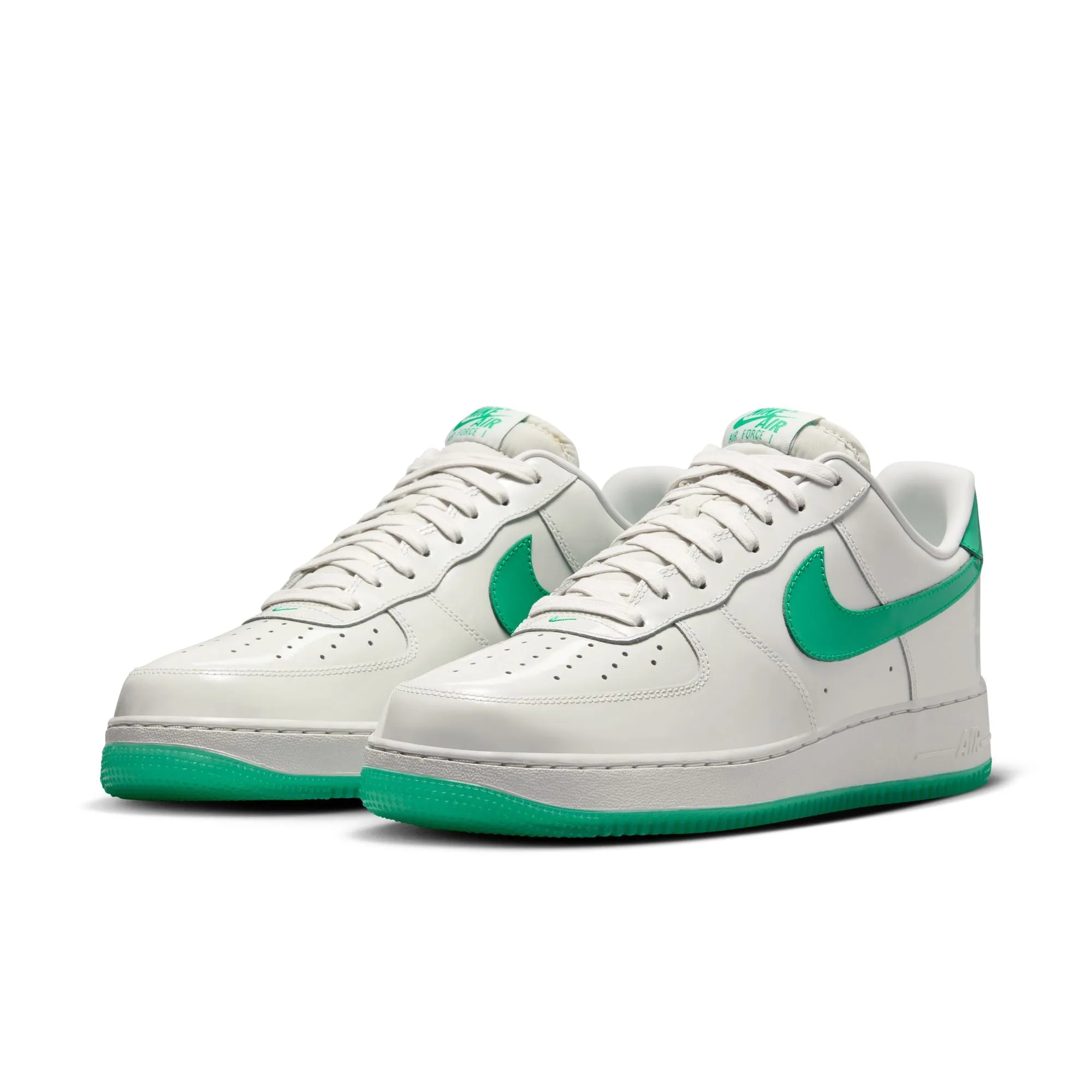 Nike Air Force 1 ‘07 premium platinum tint/stadium green HF4864-094