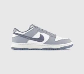 Nike Dunk Low Trainers White Light Carbon Platinum Tint