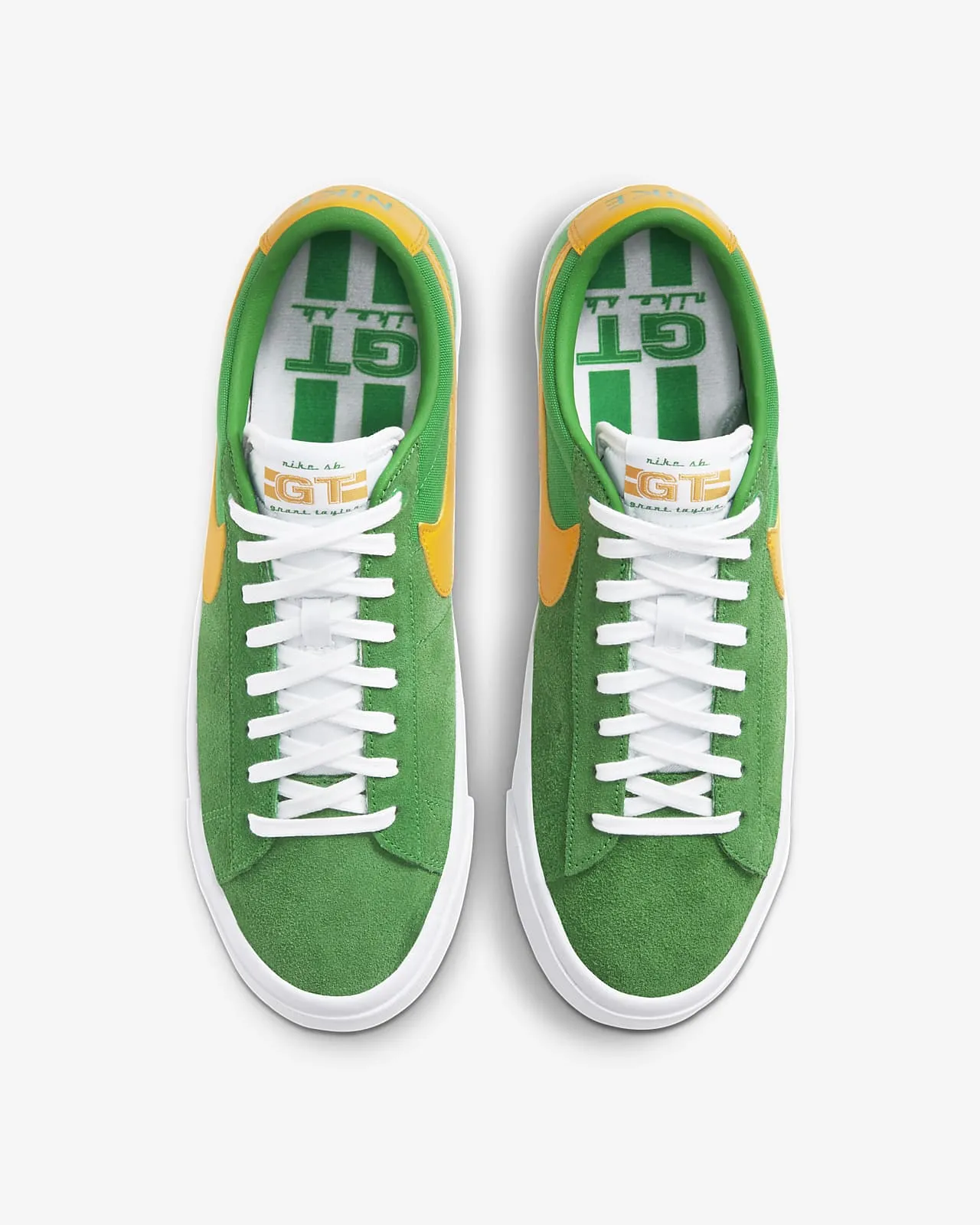 Nike SB Blazer Low Pro GT Lucky Green/University Gold