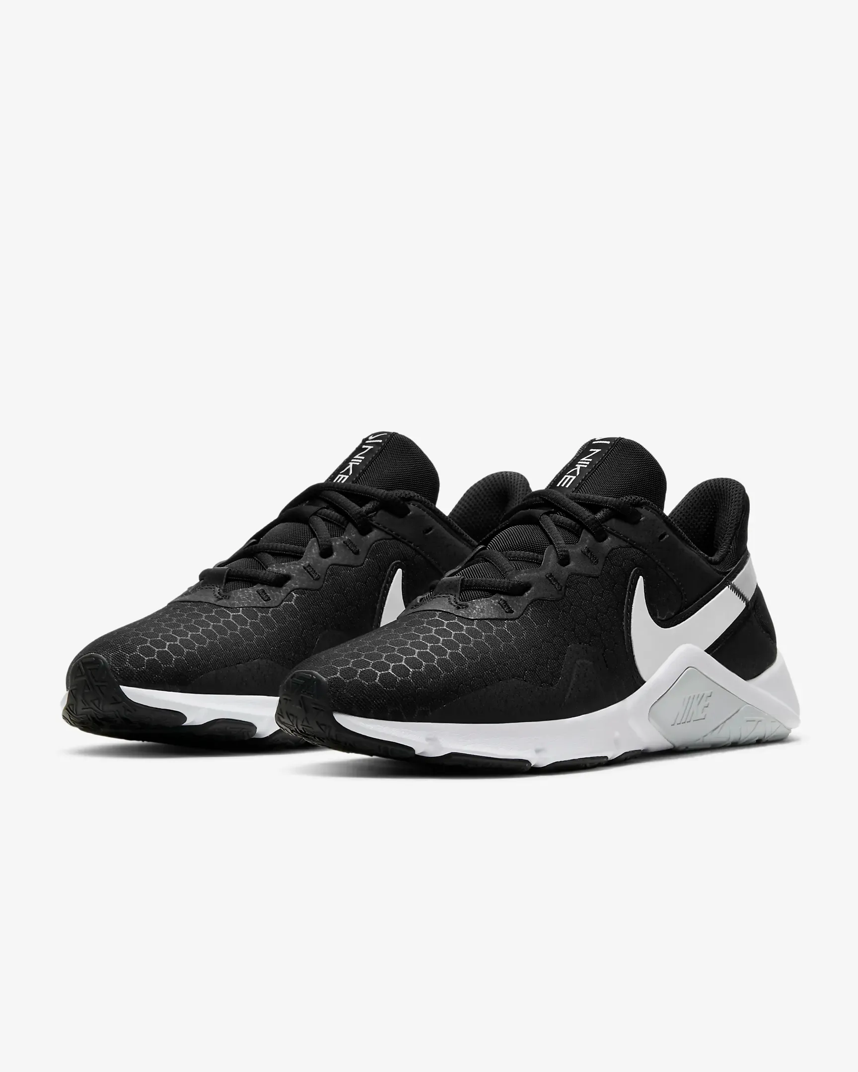 Nike Women's Legend Essential 2 Shoes - Black / Pure Platinum / White