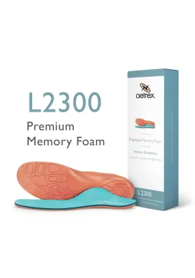 Premium Memory Foam Orthotics L2300