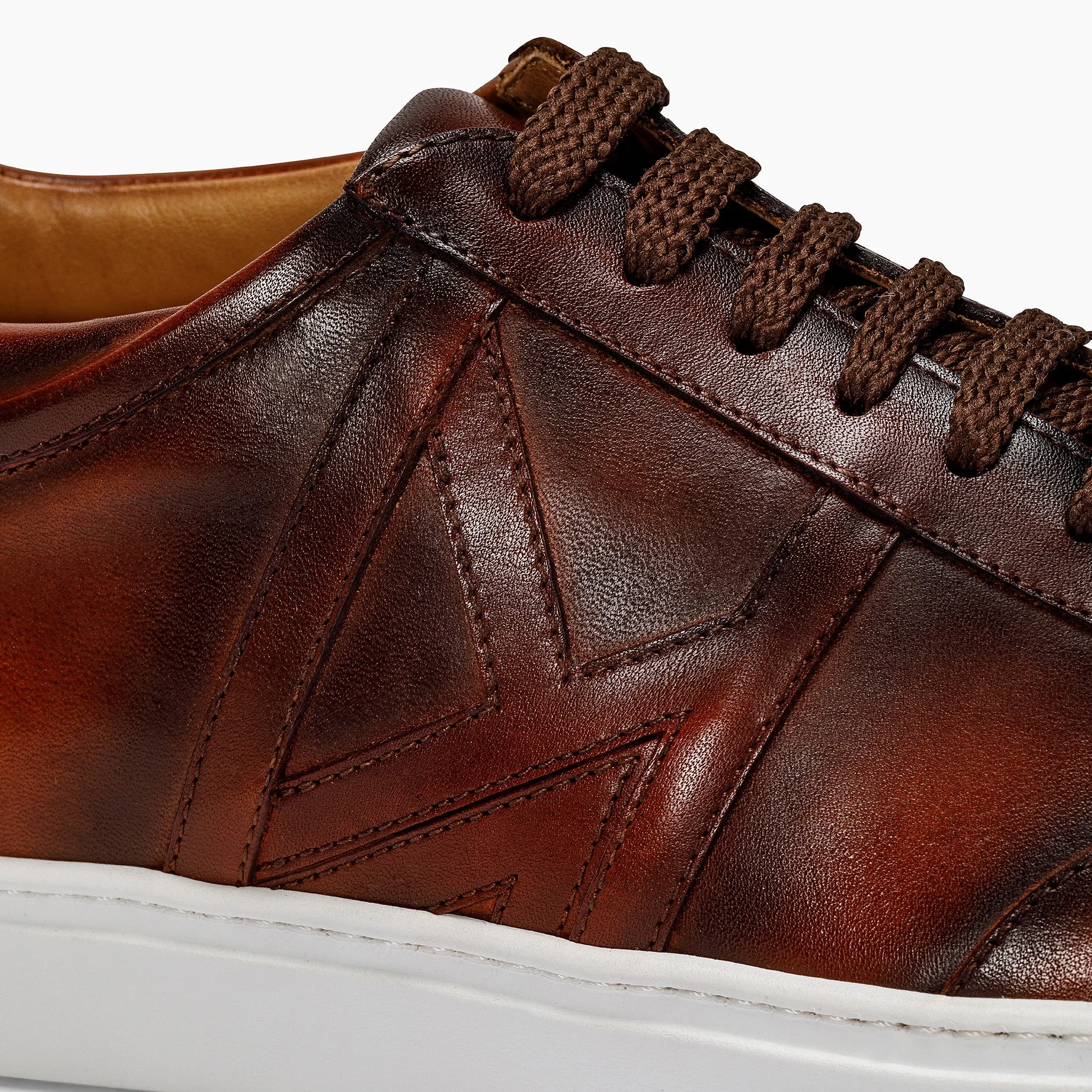 RUN CRUST Leather sneakers