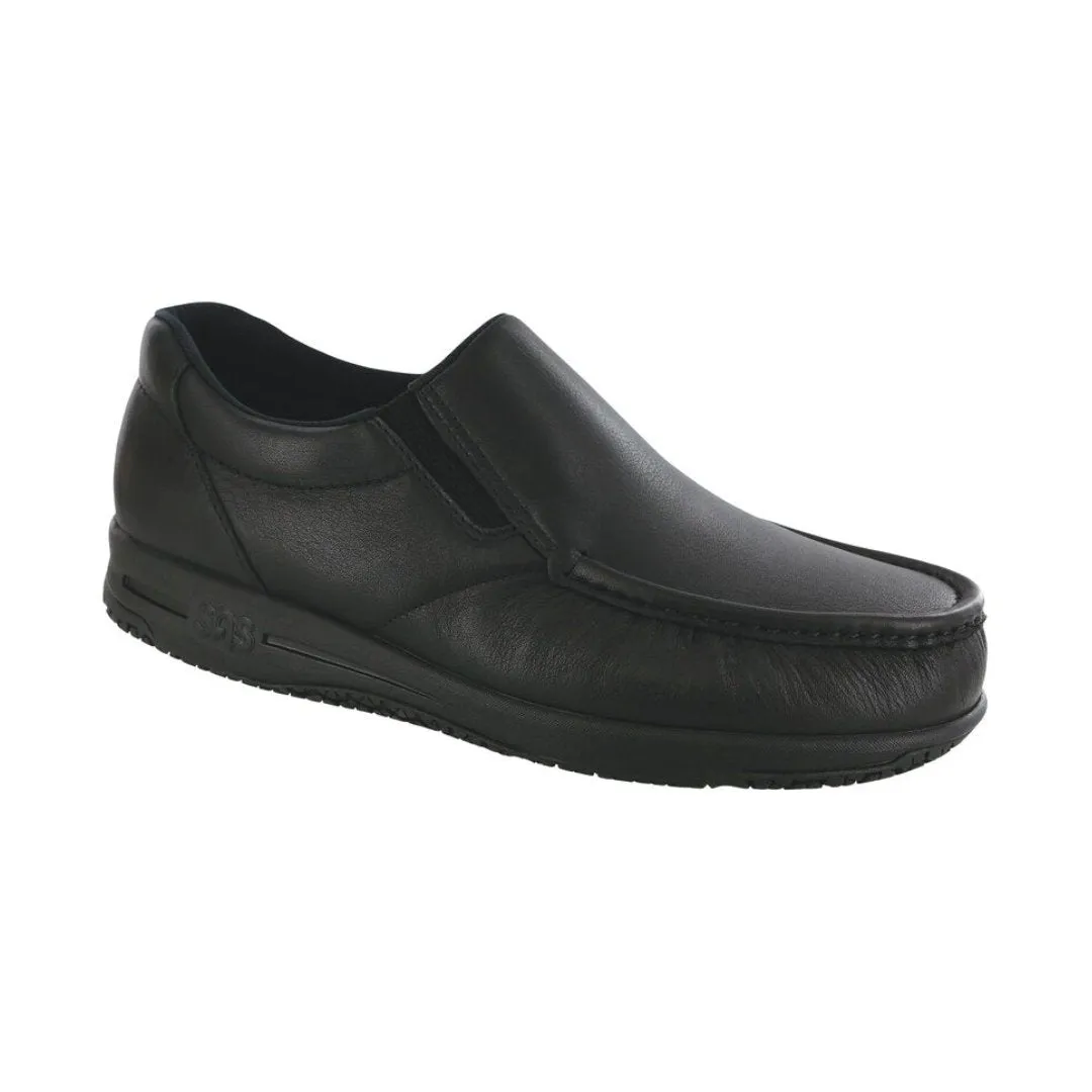 SAS Men's Navigator Non Slip Loafer - Matte Black