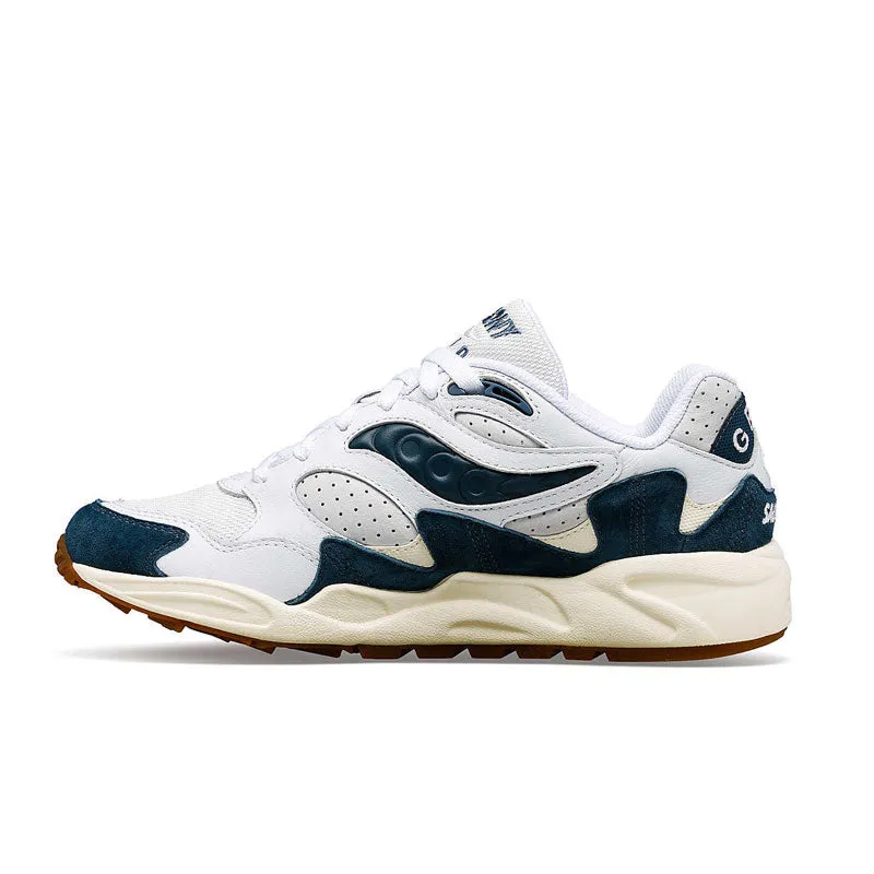 Saucony Grid Shadow 2 Ivy Prep White/Navy S70813-3