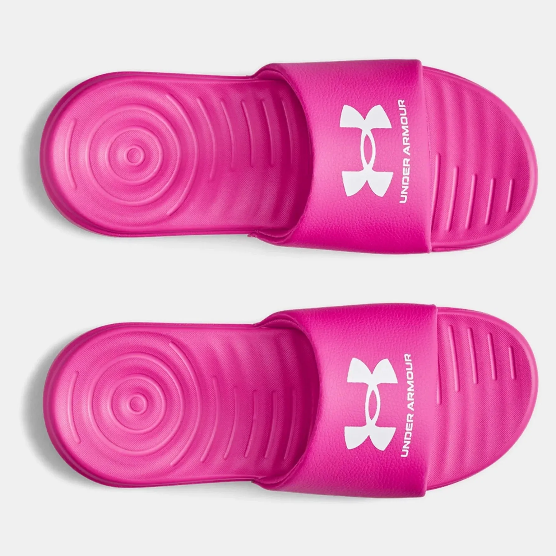 Under Armour Rebel Pink/White Ansa Fixed Slide