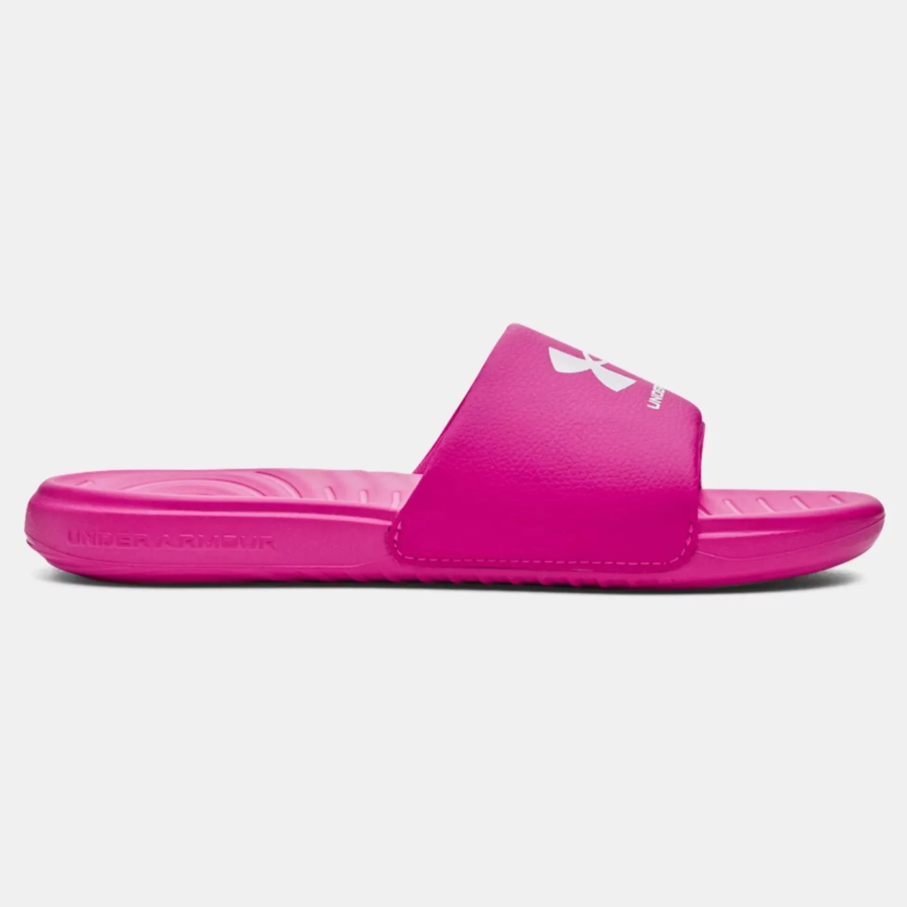 Under Armour Rebel Pink/White Ansa Fixed Slide