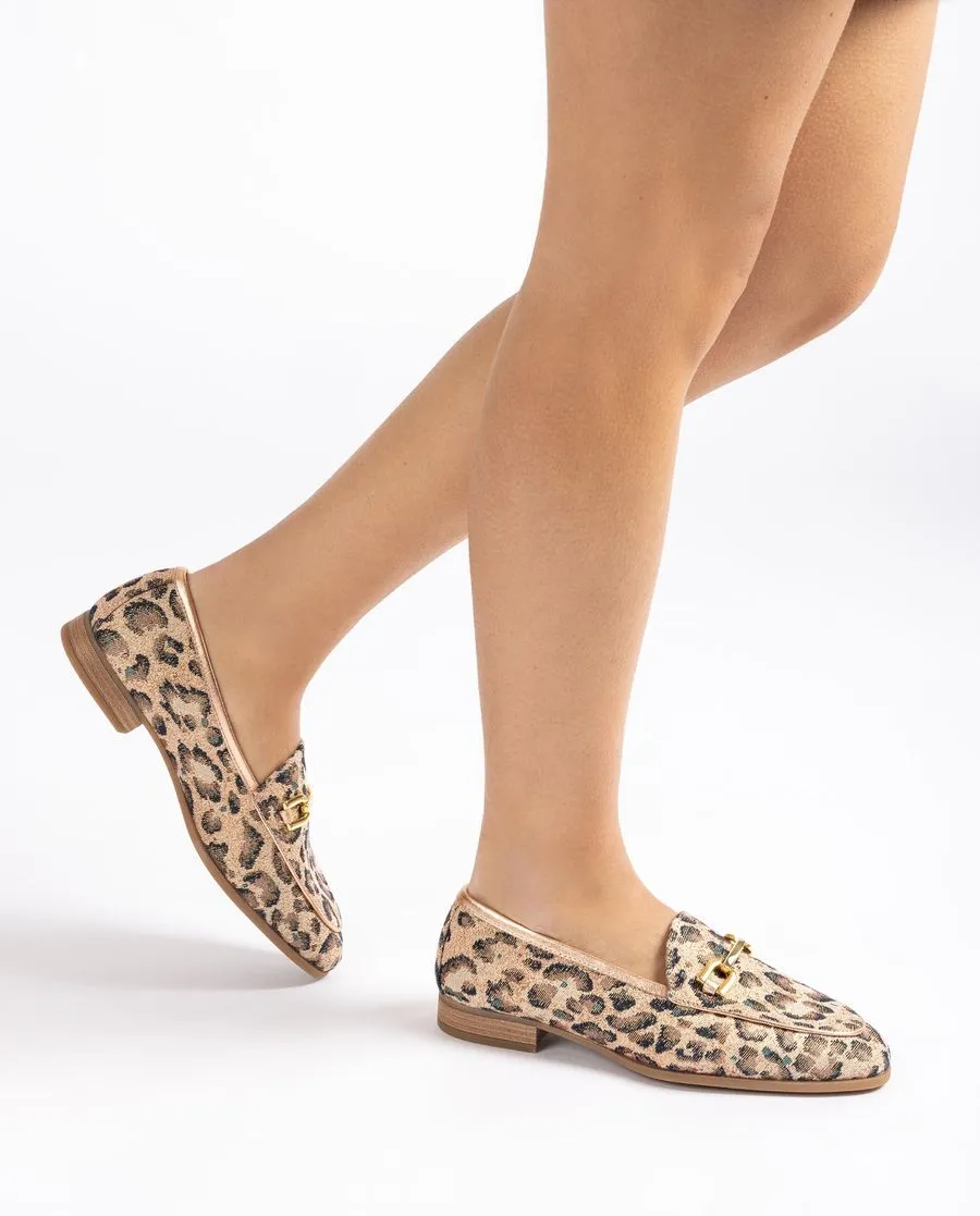 UNISA DALCY PRINT LOAFERS